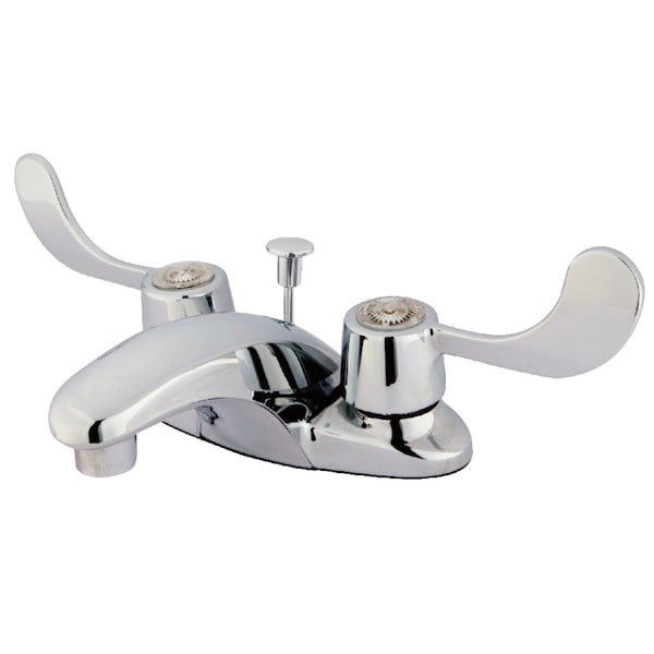 KB621ADA 4" Centerset Bathroom Faucet, Polished Chrome